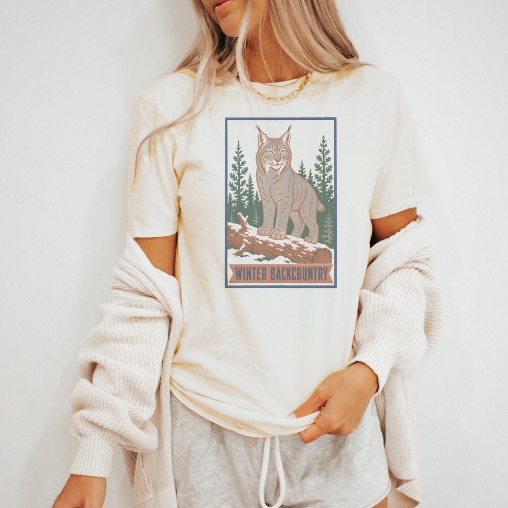 Winter Backcountry Vintage Style Nature Inspired Boho Tee